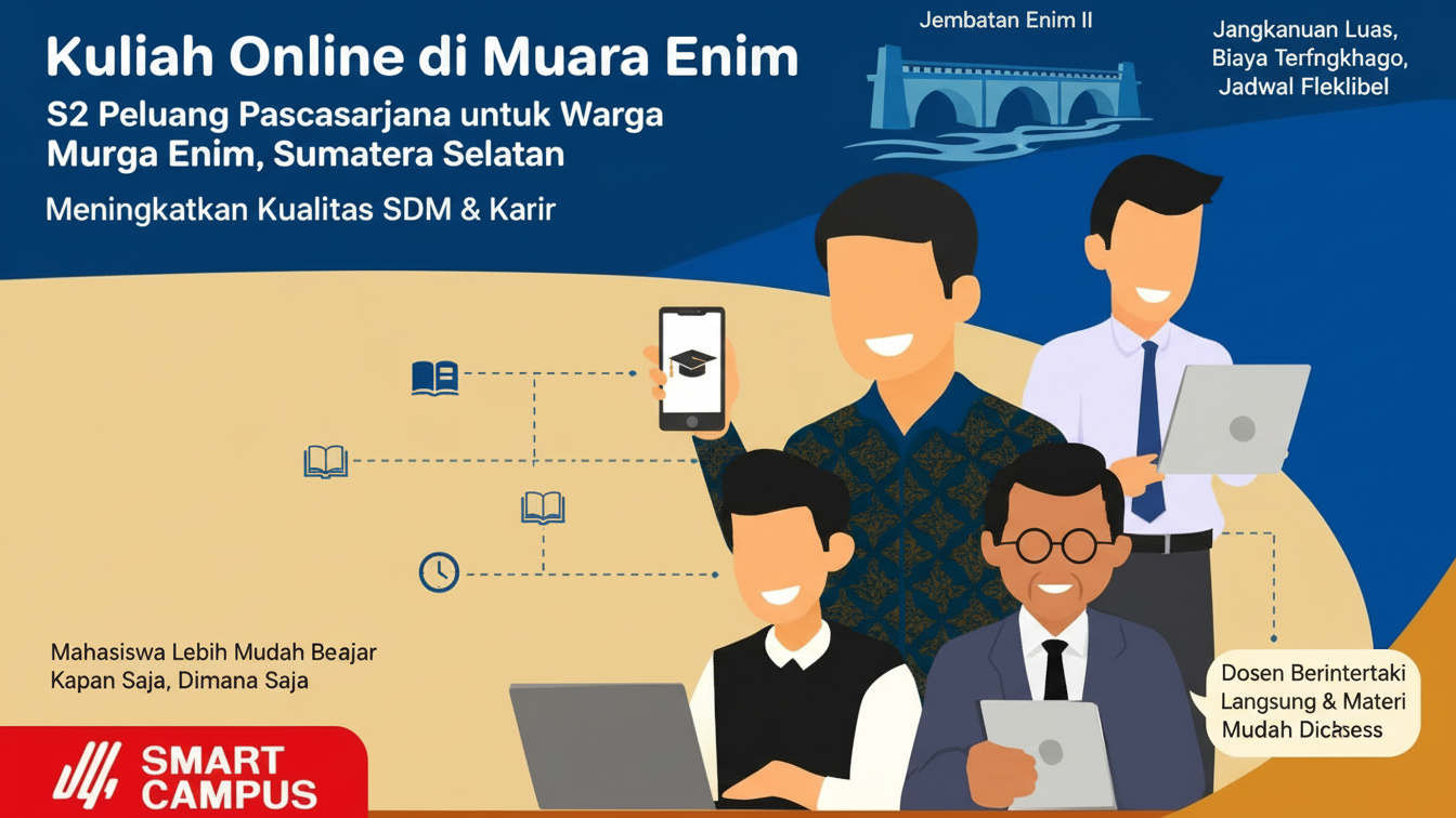 Kuliah Online di Kabupaten Muara Enim: Peluang Pendidikan S2 untuk Masyarakat Muara Enim, Sumatra Selatan